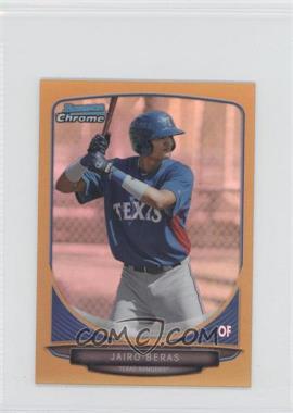 2013 Bowman Chrome Minis - [Base] - Gold Refractor #258 - Jairo Beras /50