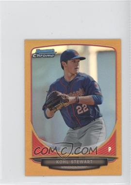 2013 Bowman Chrome Minis - [Base] - Gold Refractor #280 - Kohl Stewart /50