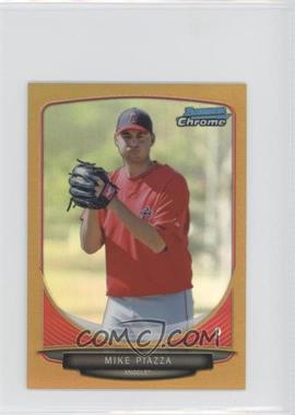 2013 Bowman Chrome Minis - [Base] - Gold Refractor #39 - Mike Piazza /50