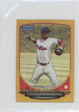 2013 Bowman Chrome Minis - [Base] - Gold Refractor #46 - Jan Hernandez /50