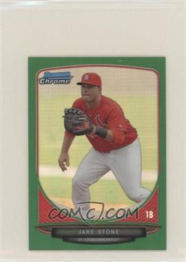 2013 Bowman Chrome Minis - [Base] - Green Refractor #122 - Jake Stone /75