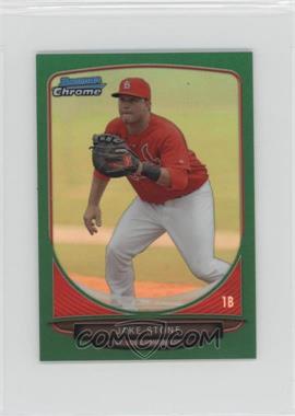 2013 Bowman Chrome Minis - [Base] - Green Refractor #122 - Jake Stone /75