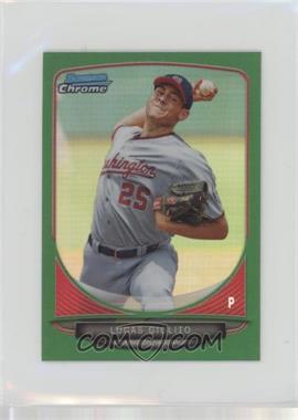 2013 Bowman Chrome Minis - [Base] - Green Refractor #140 - Lucas Giolito /75