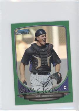 2013 Bowman Chrome Minis - [Base] - Green Refractor #145 - Tom Murphy /75