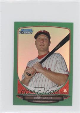 2013 Bowman Chrome Minis - [Base] - Green Refractor #29 - Cody Asche /75