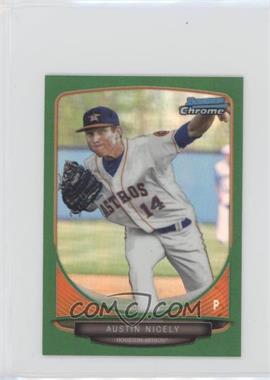 2013 Bowman Chrome Minis - [Base] - Green Refractor #299 - Austin Nicely /75