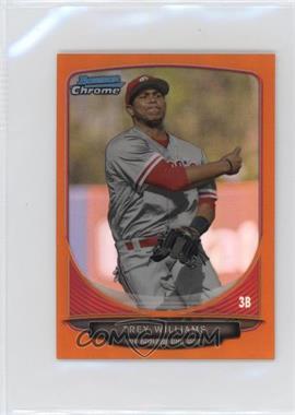 2013 Bowman Chrome Minis - [Base] - Orange Refractor #253 - Trey Williams /15