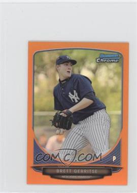 2013 Bowman Chrome Minis - [Base] - Orange Refractor #255 - Brett Gerritse /15