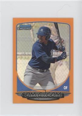 2013 Bowman Chrome Minis - [Base] - Orange Refractor #298 - Yeicok Calderon /15