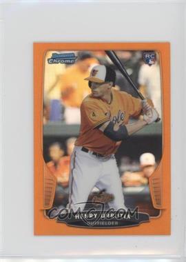 2013 Bowman Chrome Minis - [Base] - Orange Refractor #320 - Henry Urrutia /15