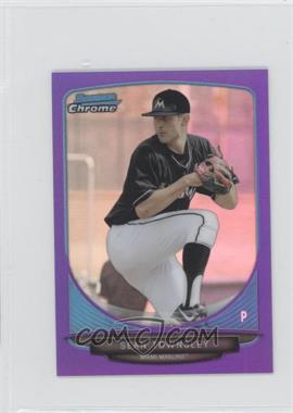 2013 Bowman Chrome Minis - [Base] - Purple Refractor #291 - Sean Townsley /5