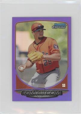 2013 Bowman Chrome Minis - [Base] - Purple Refractor #86 - Nolan Fontana /5