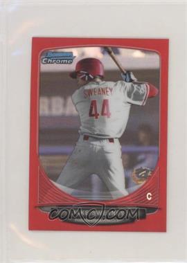 2013 Bowman Chrome Minis - [Base] - Red Refractor #108 - Jake Sweaney /10