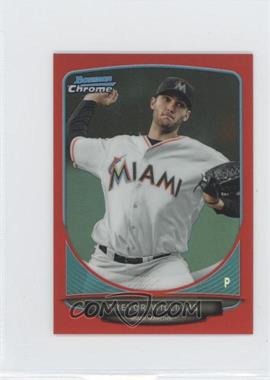 2013 Bowman Chrome Minis - [Base] - Red Refractor #211 - Trevor Williams /10