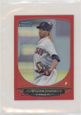 2013 Bowman Chrome Minis - [Base] - Red Refractor #277 - William Cuevas /10