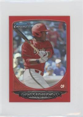 2013 Bowman Chrome Minis - [Base] - Red Refractor #3 - Justin Williams /10