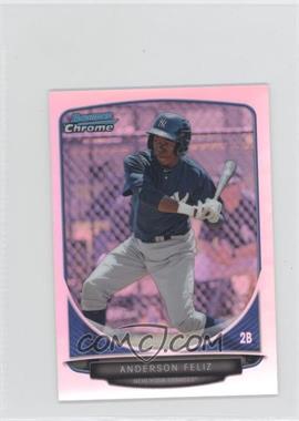 2013 Bowman Chrome Minis - [Base] - Refractor #164 - Anderson Feliz /125