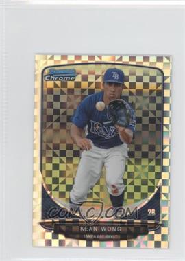 2013 Bowman Chrome Minis - [Base] - X-Fractor #17 - Kean Wong /100