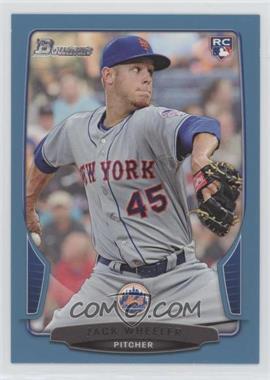 2013 Bowman Draft Picks & Prospects - [Base] - Blue #20 - Zack Wheeler /500