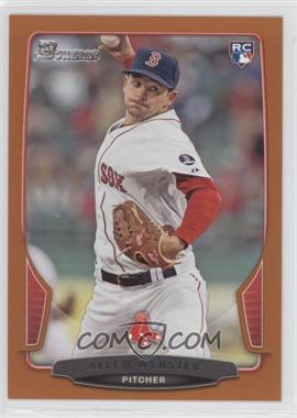 2013 Bowman Draft Picks & Prospects - [Base] - Orange #34 - Allen Webster /250