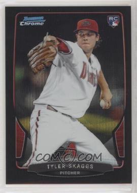 2013 Bowman Draft Picks & Prospects - Chrome - Black Wave Refractor #2 - Tyler Skaggs