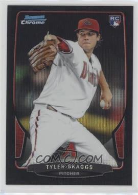 2013 Bowman Draft Picks & Prospects - Chrome - Black Wave Refractor #2 - Tyler Skaggs