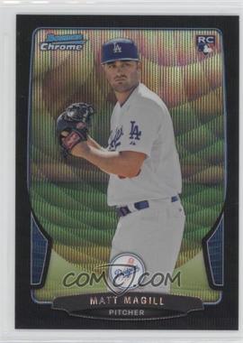 2013 Bowman Draft Picks & Prospects - Chrome - Black Wave Refractor #42 - Matt Magill