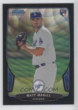 2013 Bowman Draft Picks & Prospects - Chrome - Black Wave Refractor #42 - Matt Magill