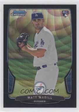 2013 Bowman Draft Picks & Prospects - Chrome - Black Wave Refractor #42 - Matt Magill