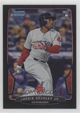 2013 Bowman Draft Picks & Prospects - Chrome - Black Wave Refractor #43 - Jackie Bradley Jr.