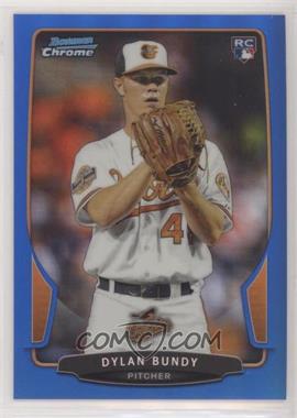 2013 Bowman Draft Picks & Prospects - Chrome - Blue Refractor #24 - Dylan Bundy /99