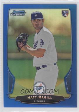 2013 Bowman Draft Picks & Prospects - Chrome - Blue Refractor #42 - Matt Magill /99