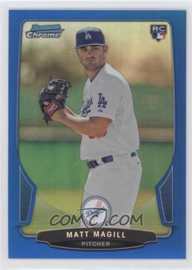 2013 Bowman Draft Picks & Prospects - Chrome - Blue Refractor #42 - Matt Magill /99