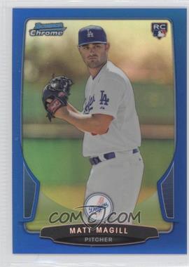 2013 Bowman Draft Picks & Prospects - Chrome - Blue Refractor #42 - Matt Magill /99