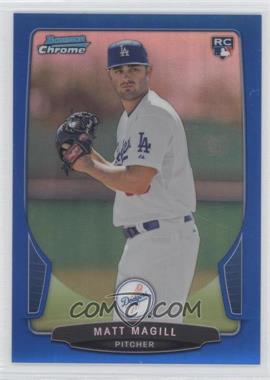 2013 Bowman Draft Picks & Prospects - Chrome - Blue Refractor #42 - Matt Magill /99