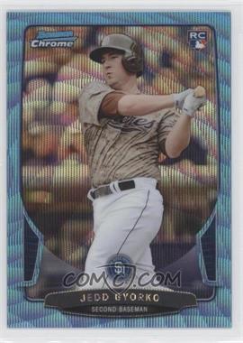 2013 Bowman Draft Picks & Prospects - Chrome - Blue Wave Refractor #31 - Jedd Gyorko