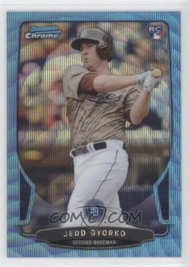 2013 Bowman Draft Picks & Prospects - Chrome - Blue Wave Refractor #31 - Jedd Gyorko