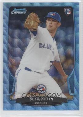 2013 Bowman Draft Picks & Prospects - Chrome - Blue Wave Refractor #33 - Sean Nolin