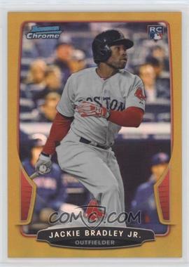 2013 Bowman Draft Picks & Prospects - Chrome - Gold Refractor #43 - Jackie Bradley Jr. /50