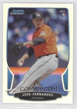 2013 Bowman Draft Picks & Prospects - Chrome - Refractor #10 - Jose Fernandez [EX to NM]