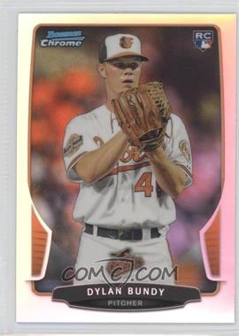 2013 Bowman Draft Picks & Prospects - Chrome - Refractor #24 - Dylan Bundy