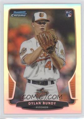 2013 Bowman Draft Picks & Prospects - Chrome - Refractor #24 - Dylan Bundy