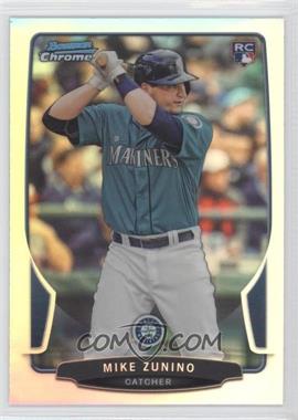 2013 Bowman Draft Picks & Prospects - Chrome - Refractor #44 - Mike Zunino