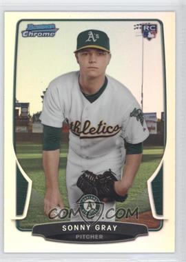 2013 Bowman Draft Picks & Prospects - Chrome - Refractor #7 - Sonny Gray