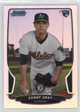 2013 Bowman Draft Picks & Prospects - Chrome - Refractor #7 - Sonny Gray