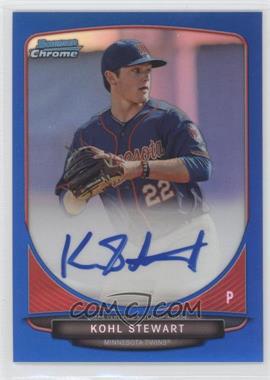 2013 Bowman Draft Picks & Prospects - Chrome Prospect Autographs - Blue Refractor #BCA-KS - Kohl Stewart /99