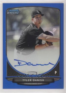 2013 Bowman Draft Picks & Prospects - Chrome Prospect Autographs - Blue Refractor #BCA-TDA - Tyler Danish /99
