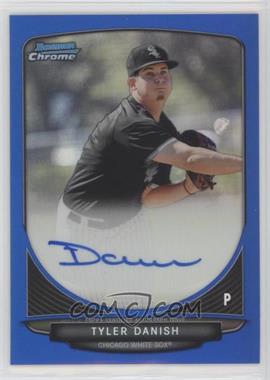 2013 Bowman Draft Picks & Prospects - Chrome Prospect Autographs - Blue Refractor #BCA-TDA - Tyler Danish /99