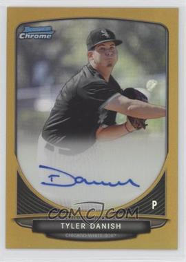 2013 Bowman Draft Picks & Prospects - Chrome Prospect Autographs - Gold Refractor #BCA-TDA - Tyler Danish /50