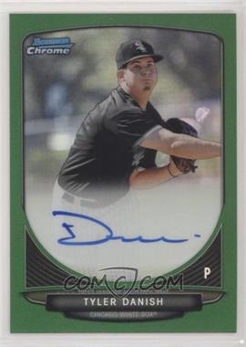2013 Bowman Draft Picks & Prospects - Chrome Prospect Autographs - Green Refractor #BCA-TDA - Tyler Danish /75 [EX to NM]
